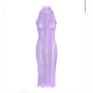 ROBERTA EINER- Violet dress